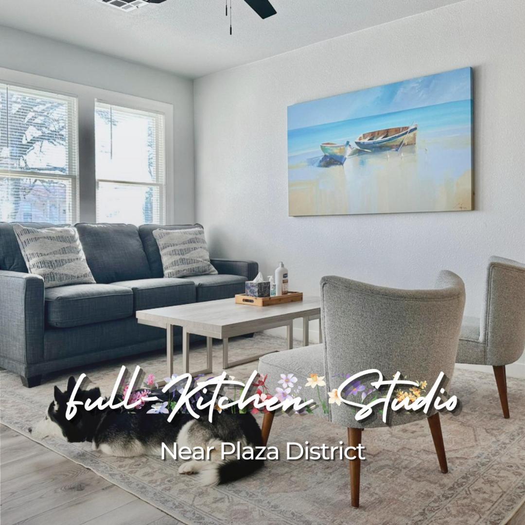 Full-Kitchen 2Br Near Plaza District #31A Villa Оклахома Сити Екстериор снимка
